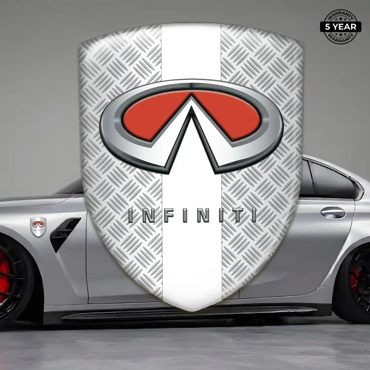 Infiniti Domed Car Sticker Superior Craft