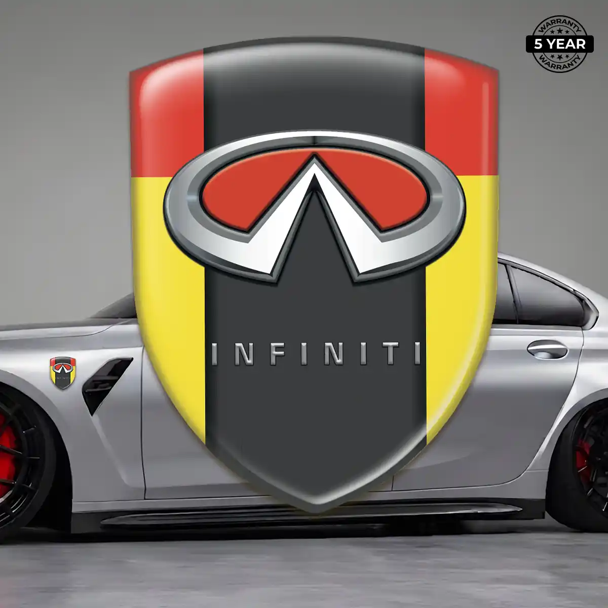 Infiniti Domed Decal Cabin Style