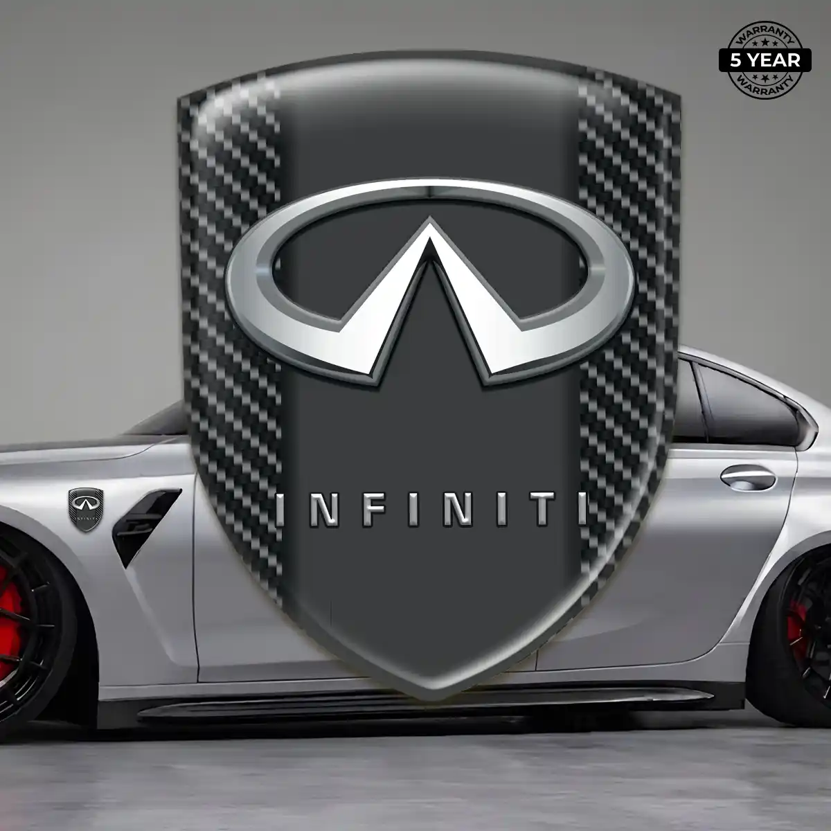 Infiniti Domed Decal Deluxe Edition