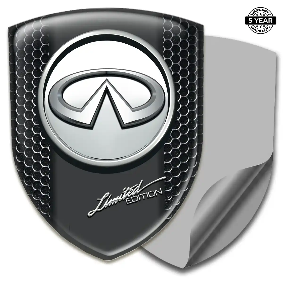 Infiniti Domed Decal Elite Finish
