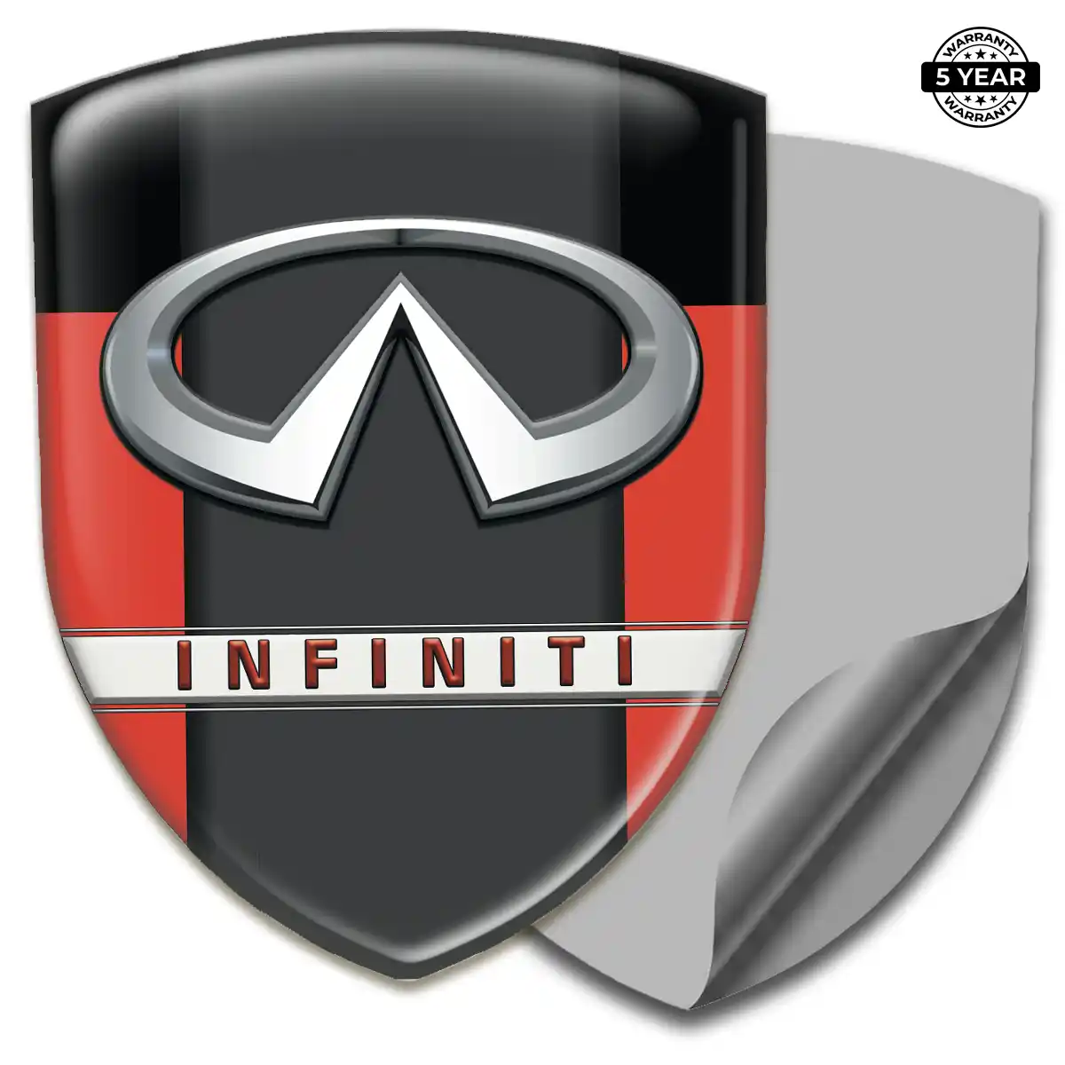 Infiniti Domed Decal Exclusive Series