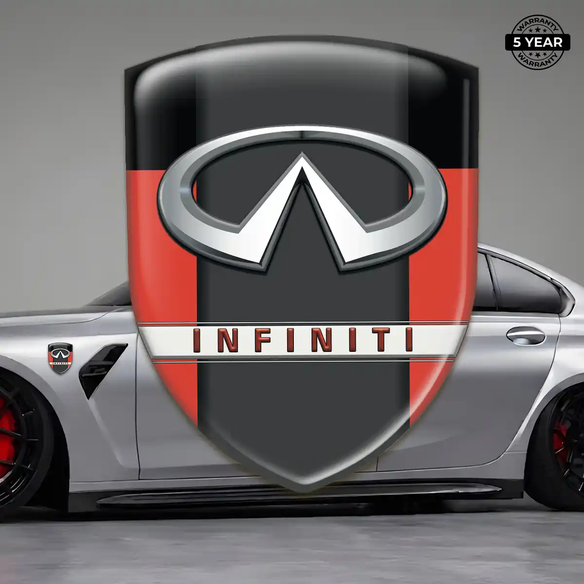 Infiniti Domed Decal Exclusive Series