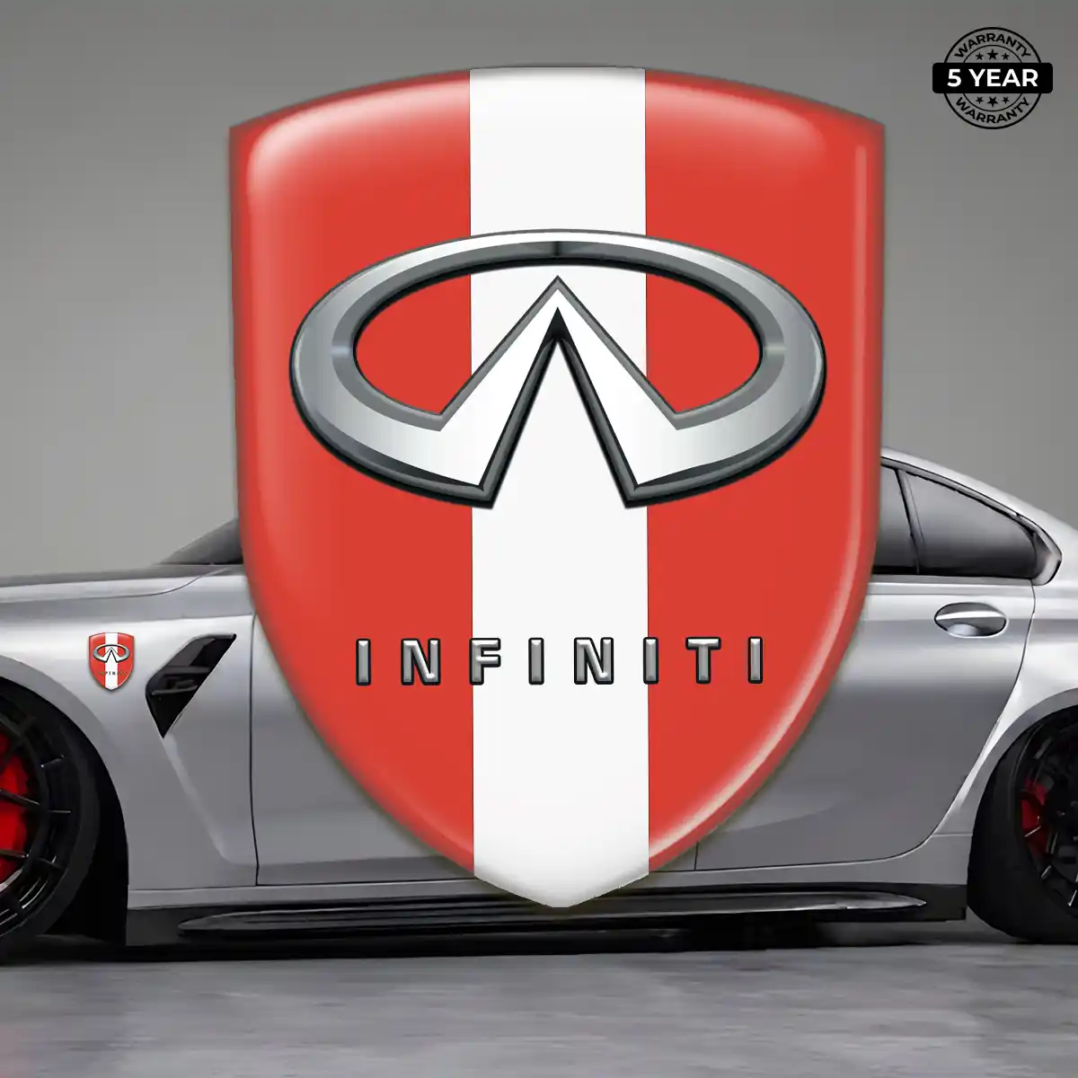 Infiniti Domed Decal Interior Luxe