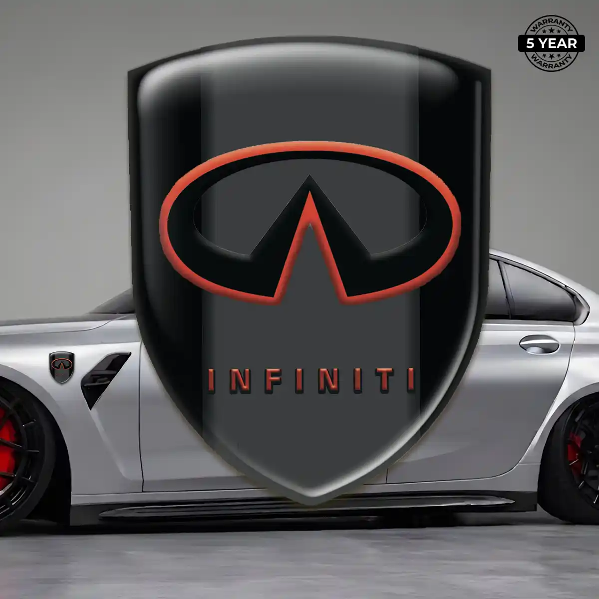 Infiniti Domed Decal Prestige Line
