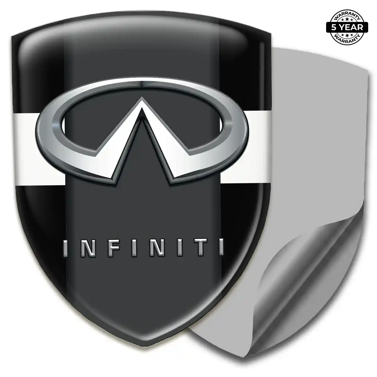 Infiniti Domed Decal Resin Elite