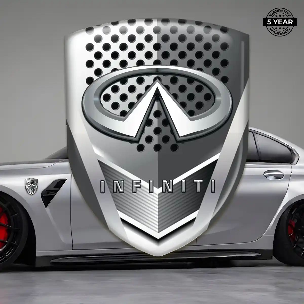 Infiniti Domed Decal Sport Tuning