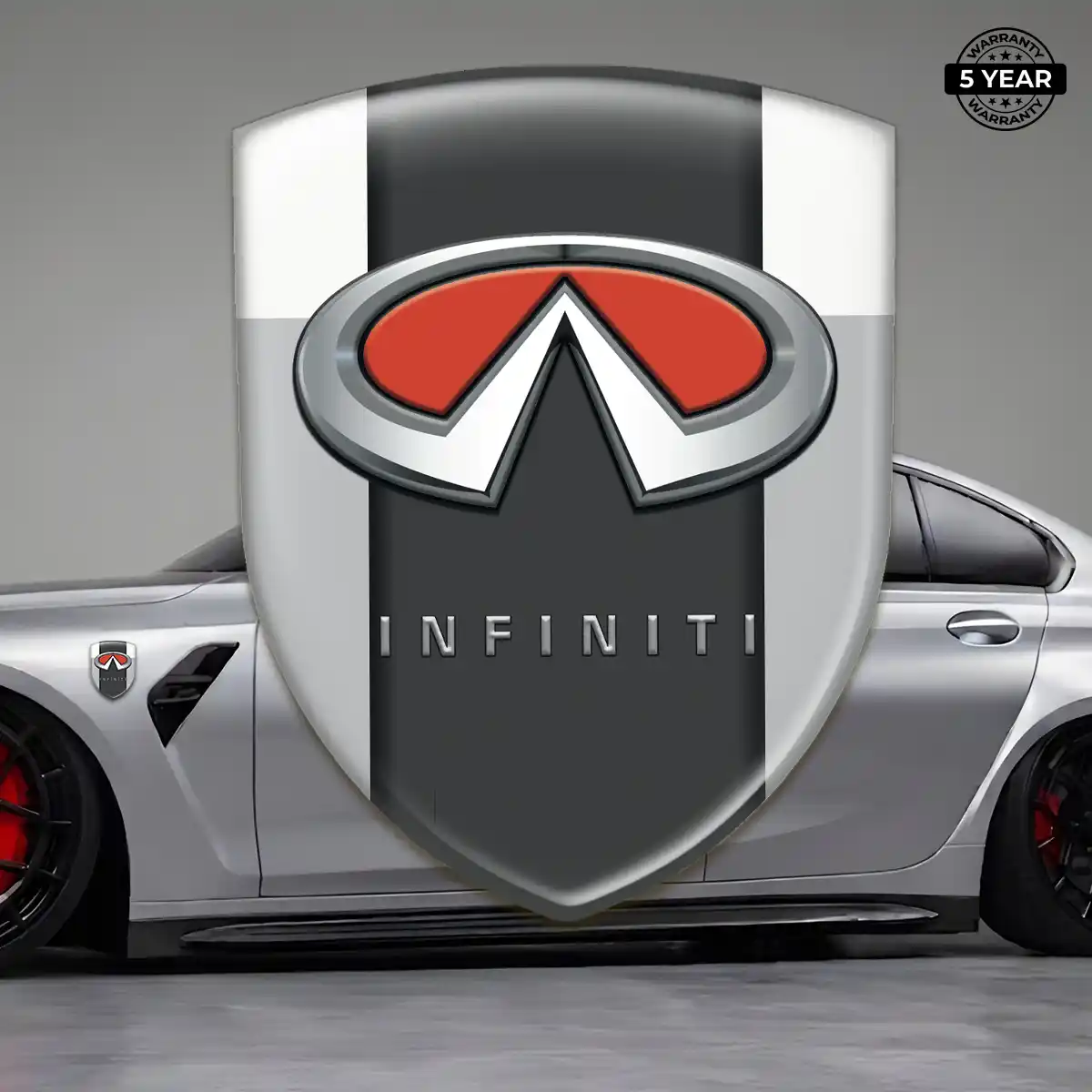 Infiniti Domed Decal Street Tuning