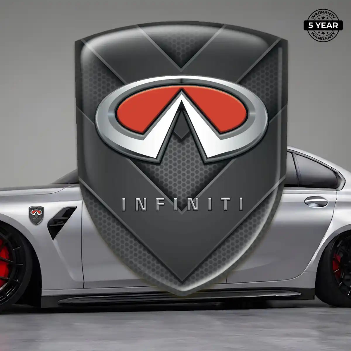Infiniti Domed Emblem Elite Finish
