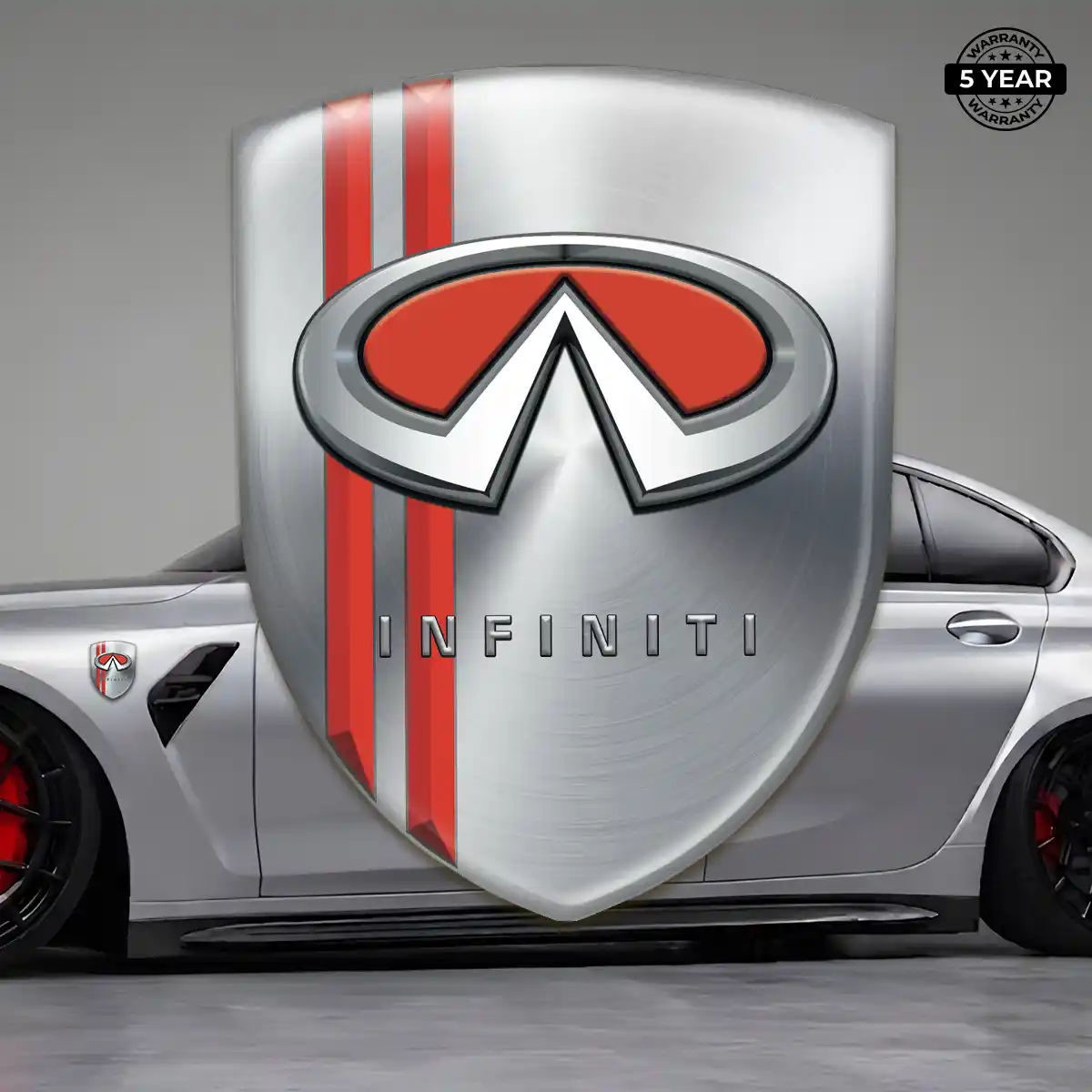 Infiniti Domed Emblem Interior Elegance
