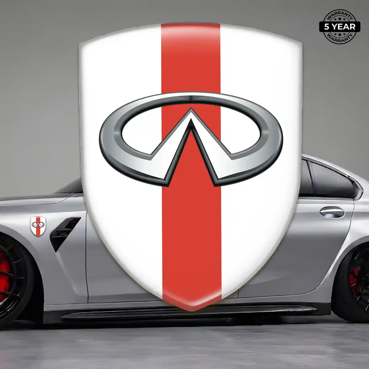 Infiniti Domed Emblem Interior Luxe