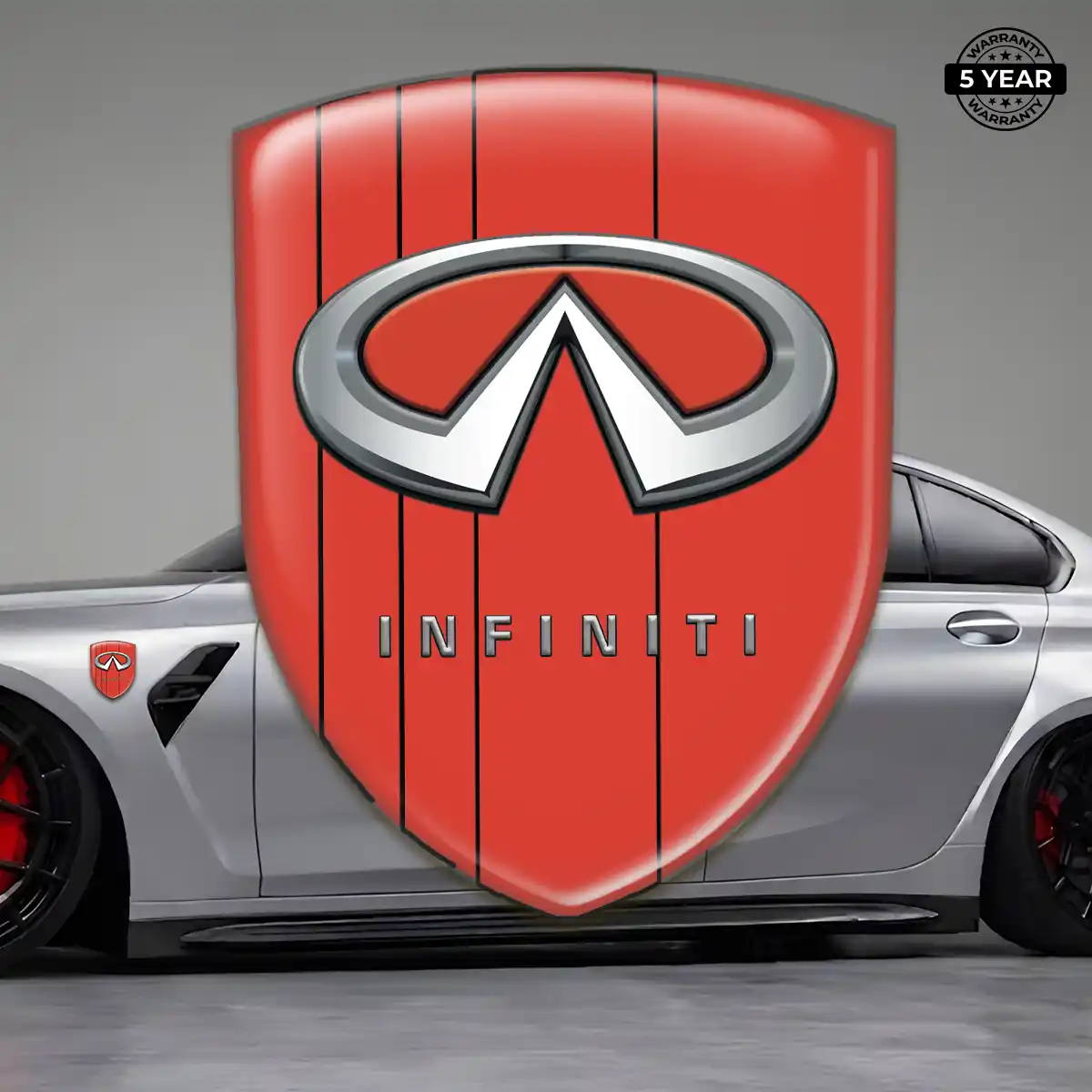 Infiniti Domed Emblem Performance Style