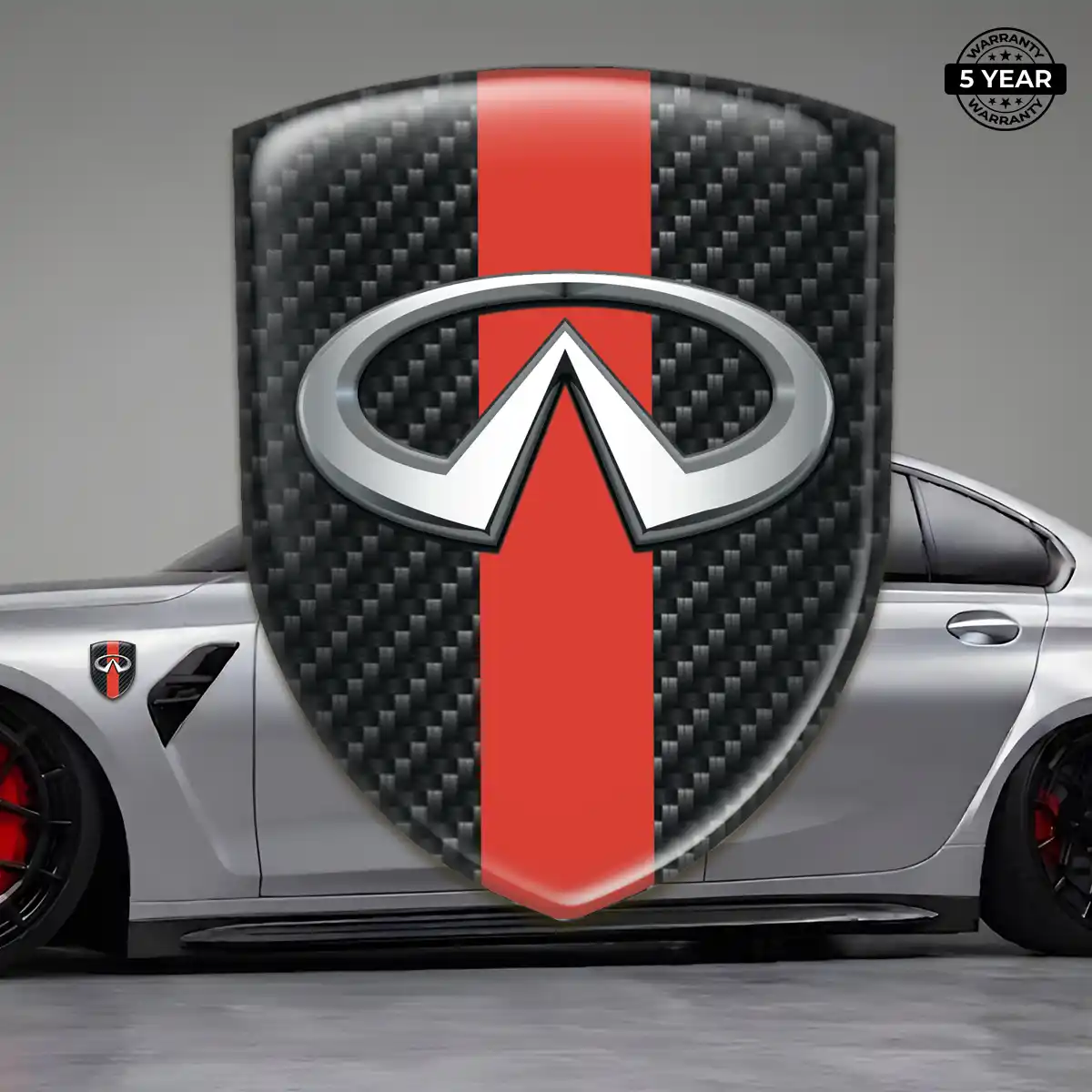 Infiniti Domed Emblem Premium Dome