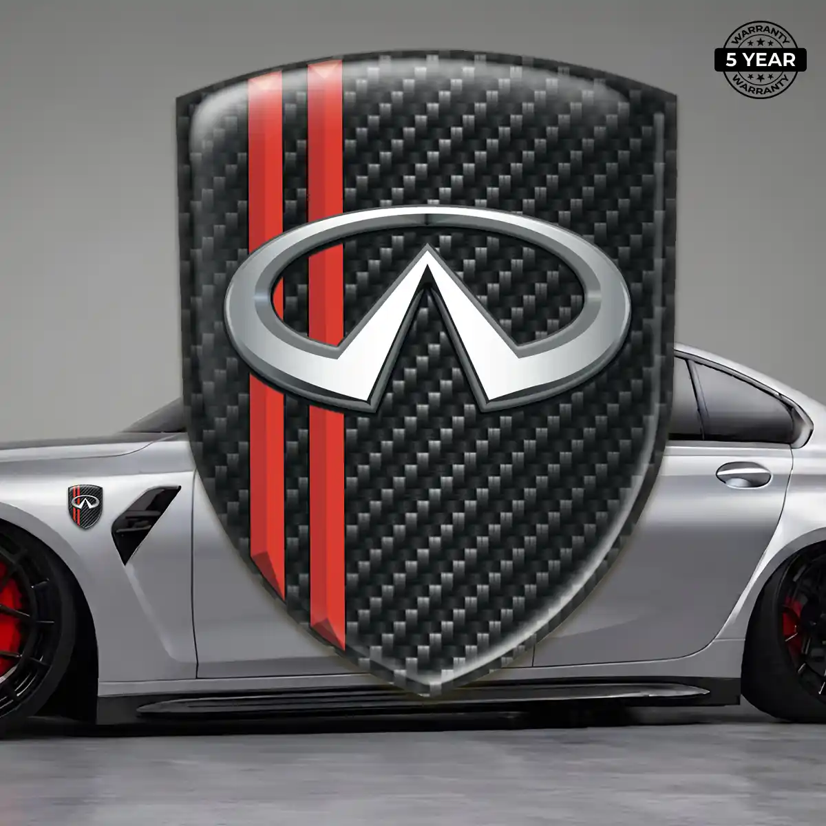 Infiniti Domed Emblem Resin Elite