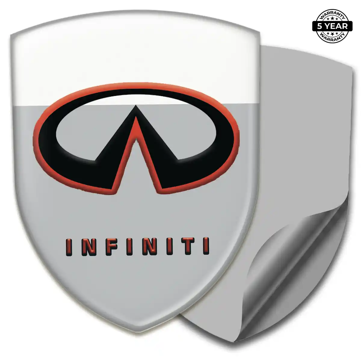 Infiniti Domed Emblem Resin Luxe