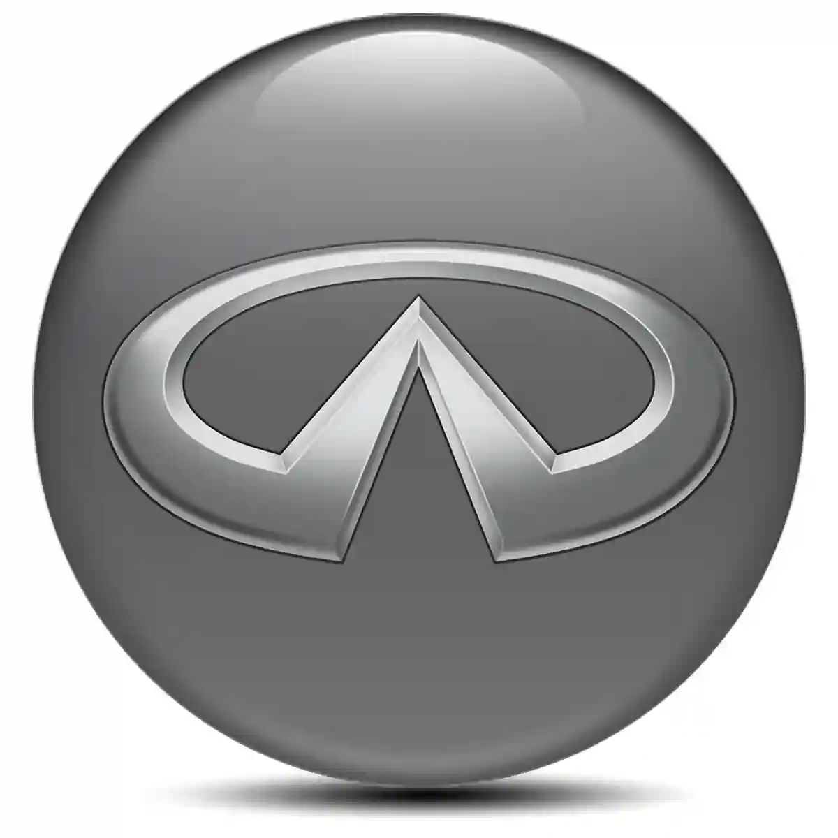Infiniti Domed Emblem Self-Adhesive Sleek Style