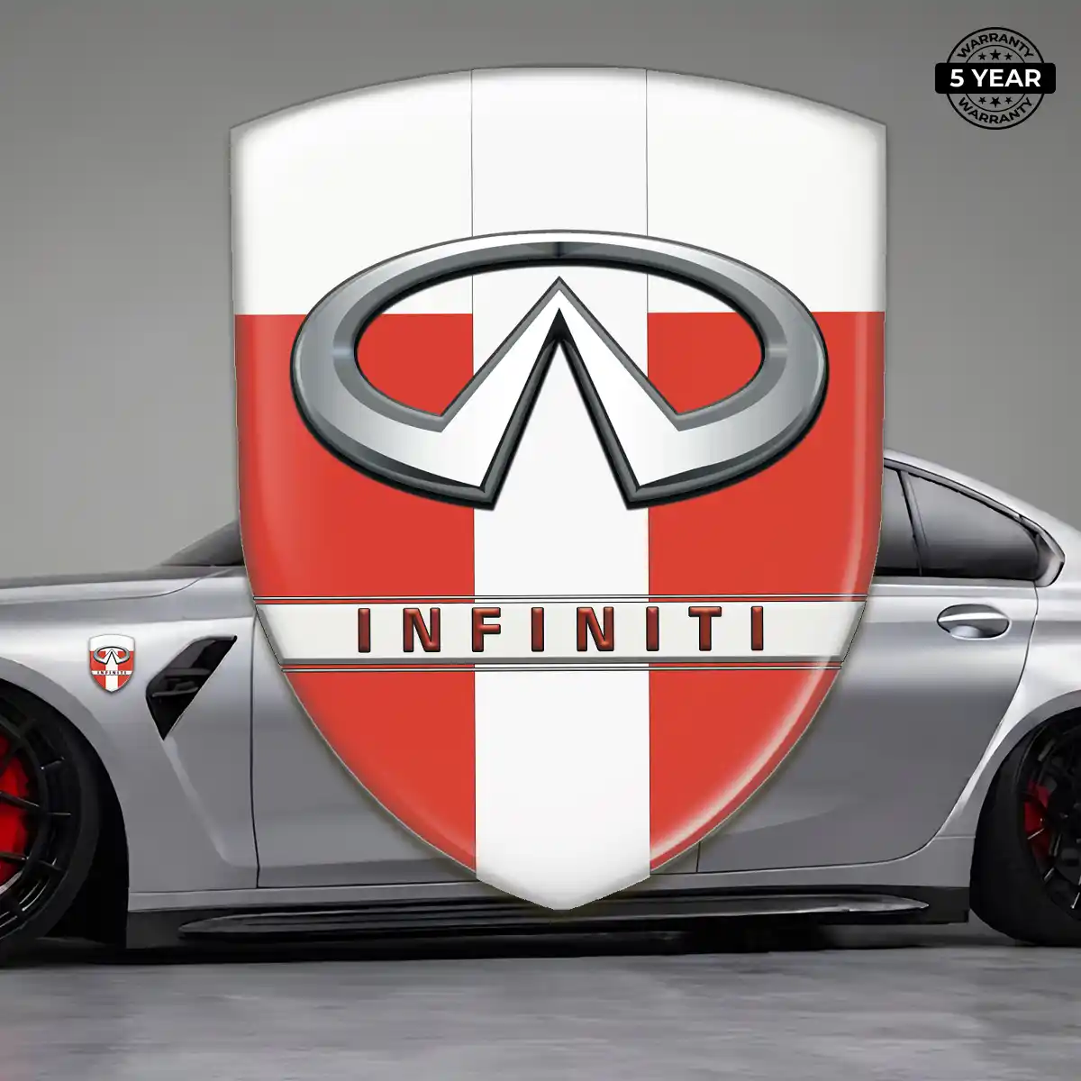 Infiniti Domed Emblem Sport Tuning