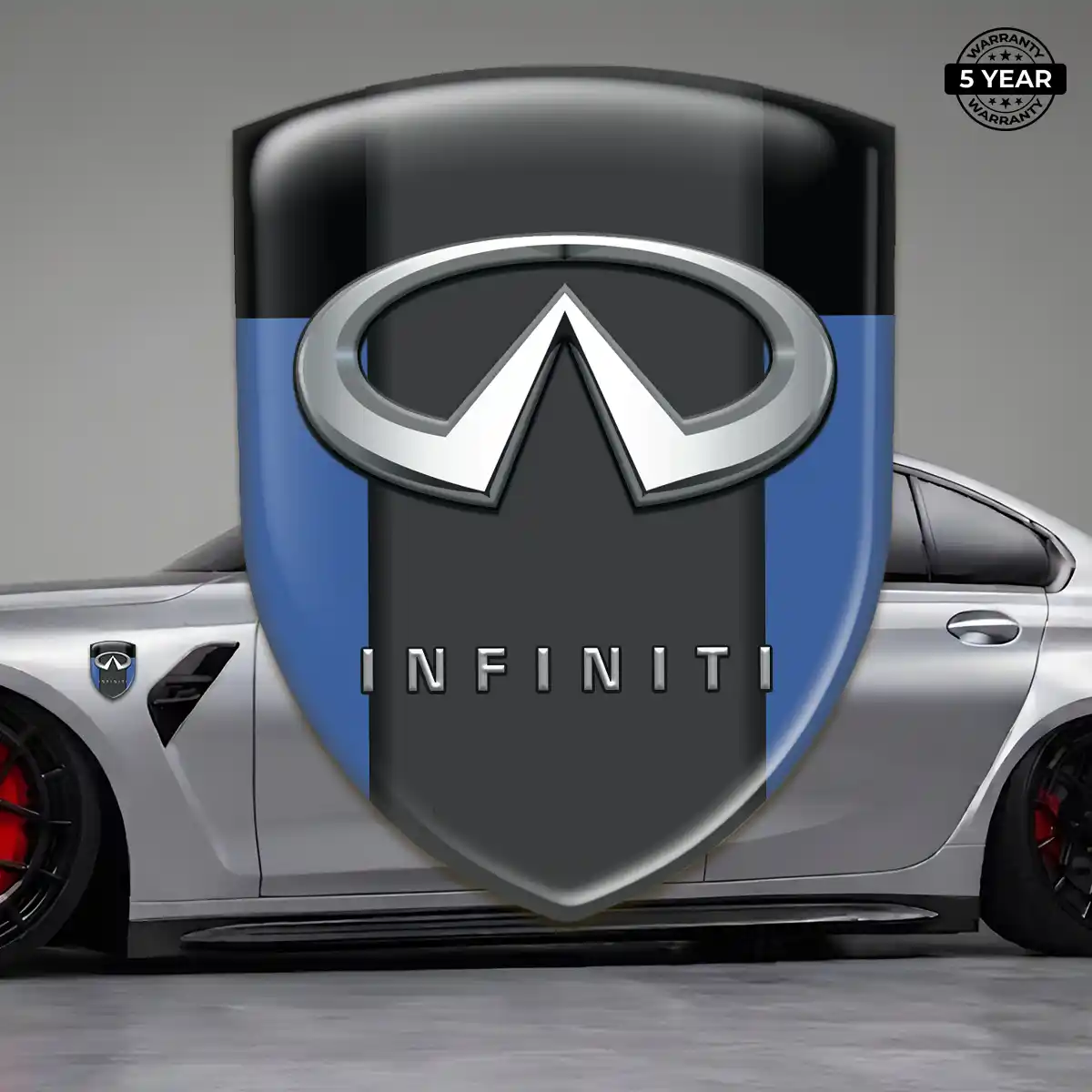 Infiniti Domed Logo Decal Deluxe Edition