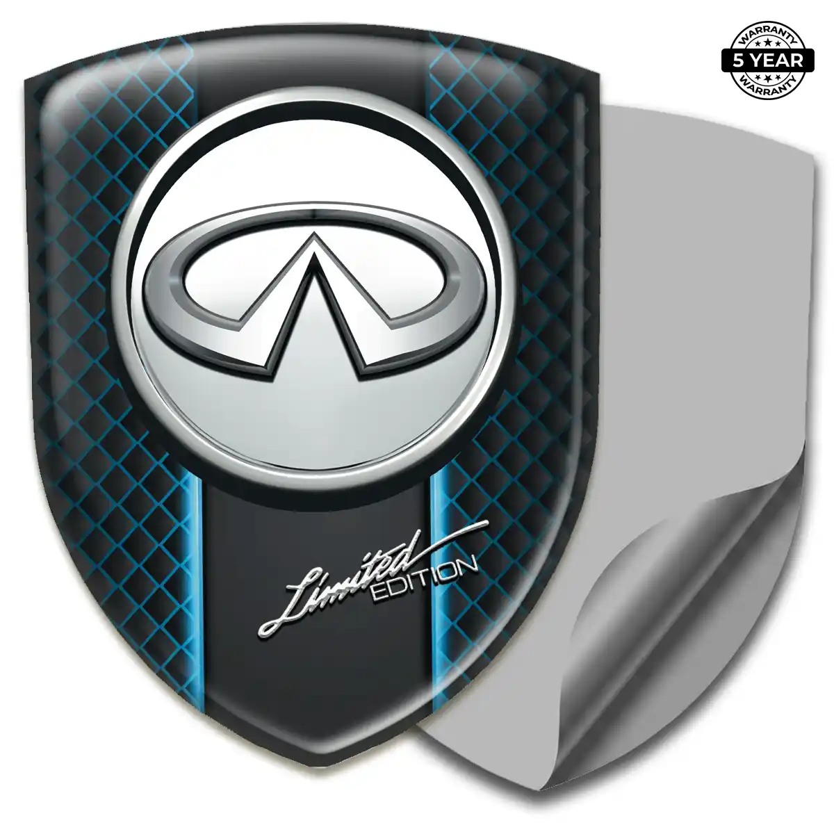 Infiniti Domed Logo Decal Elite Edition