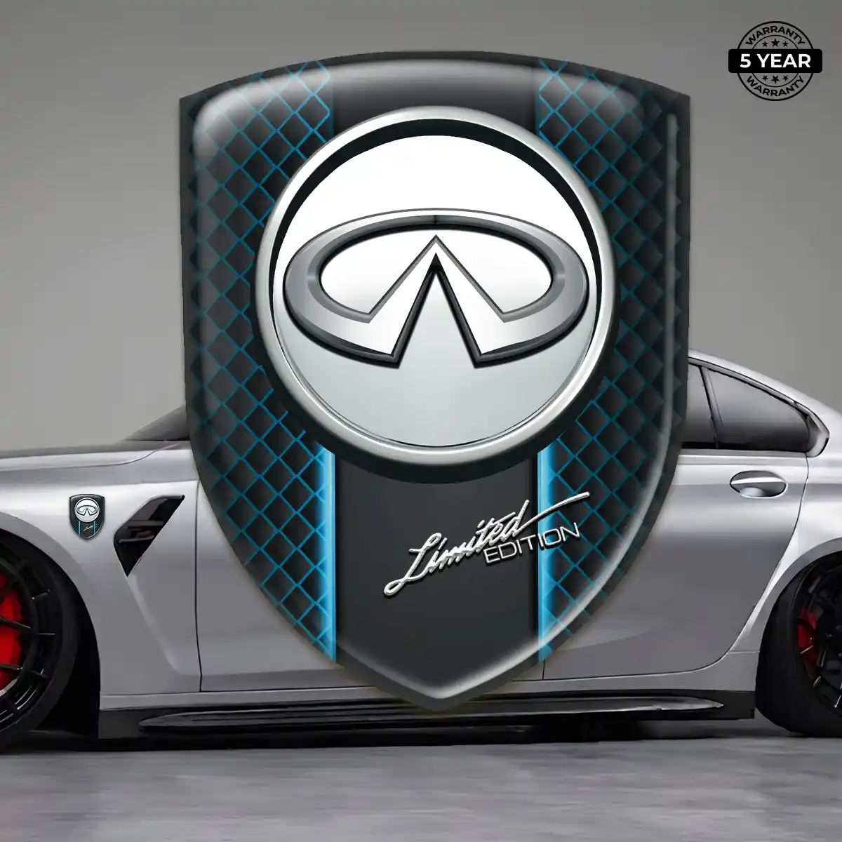 Infiniti Domed Logo Decal Elite Edition