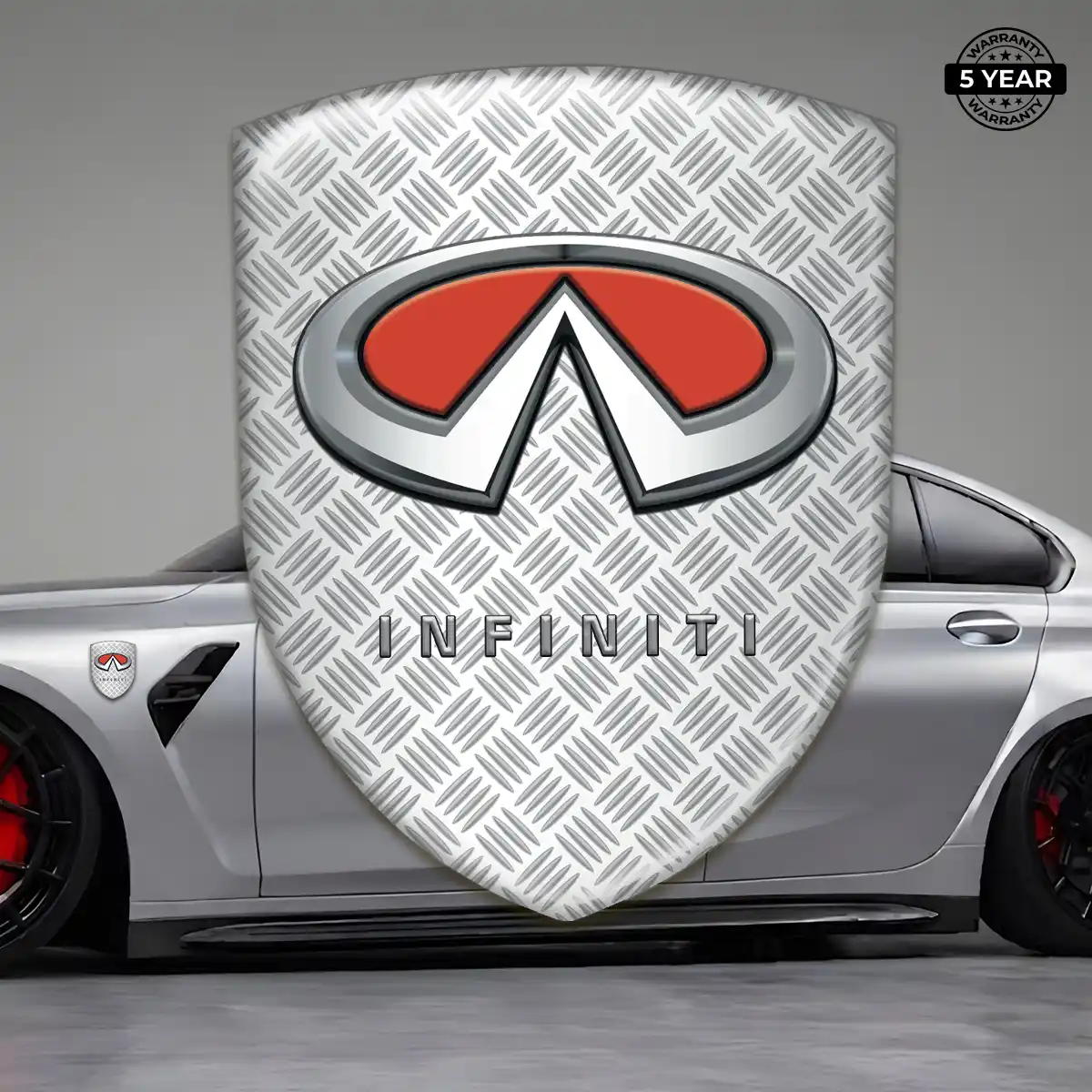 Infiniti Domed Logo Decal Exterior Luxe
