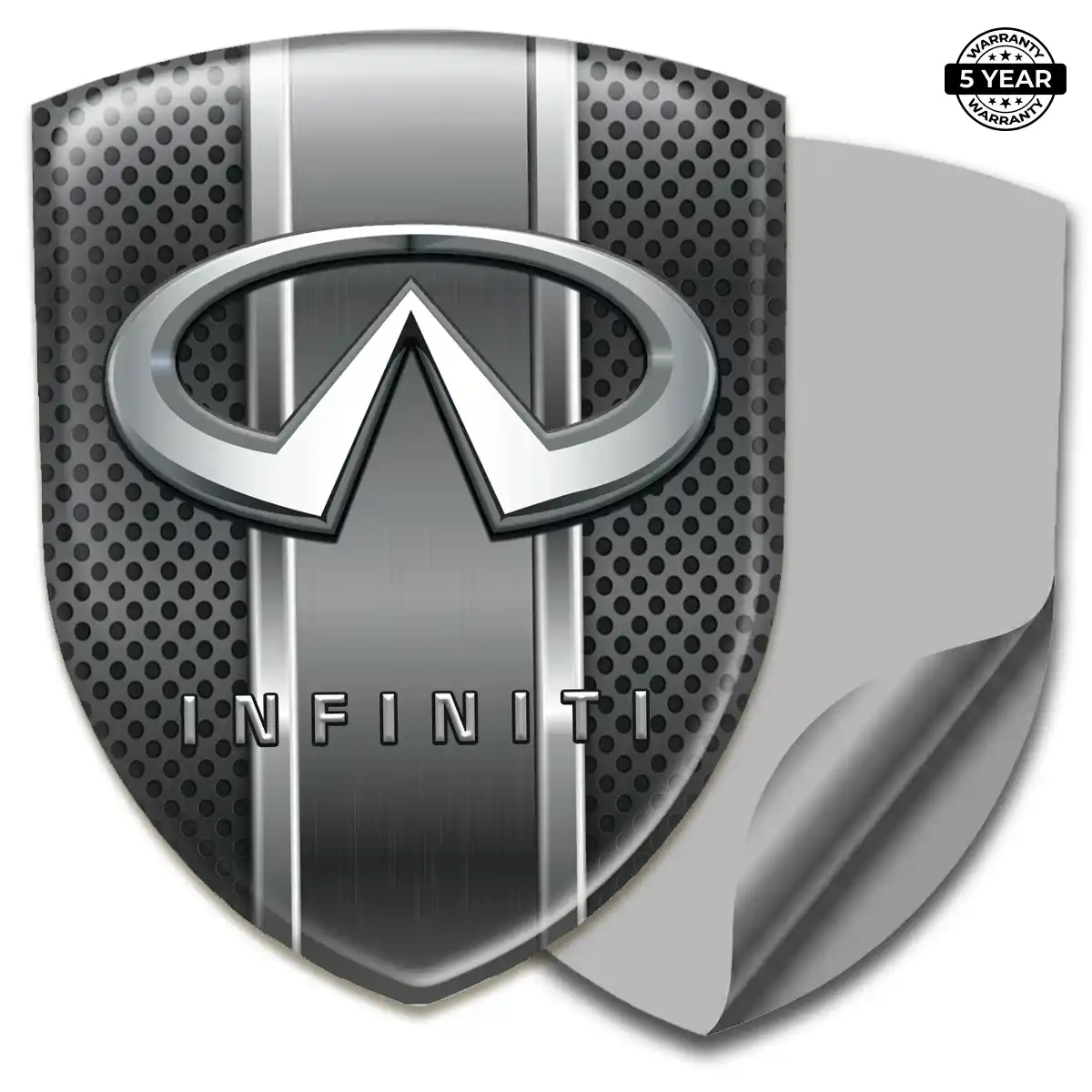Infiniti Domed Logo Decal Interior Elegance