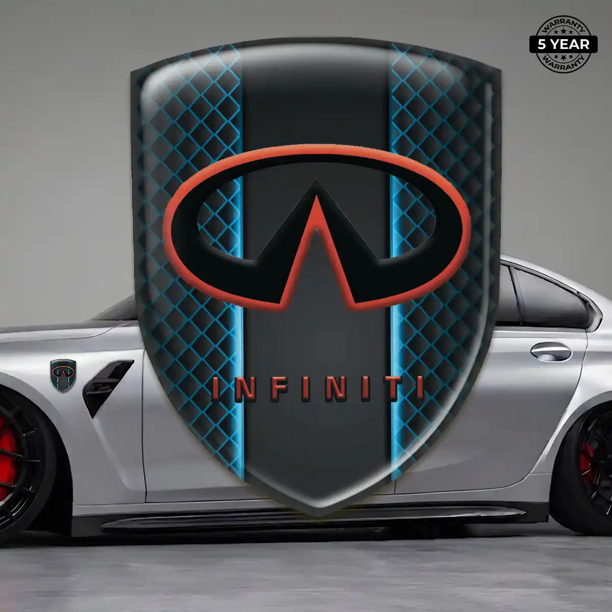 Infiniti Domed Logo Decal Noble Edition