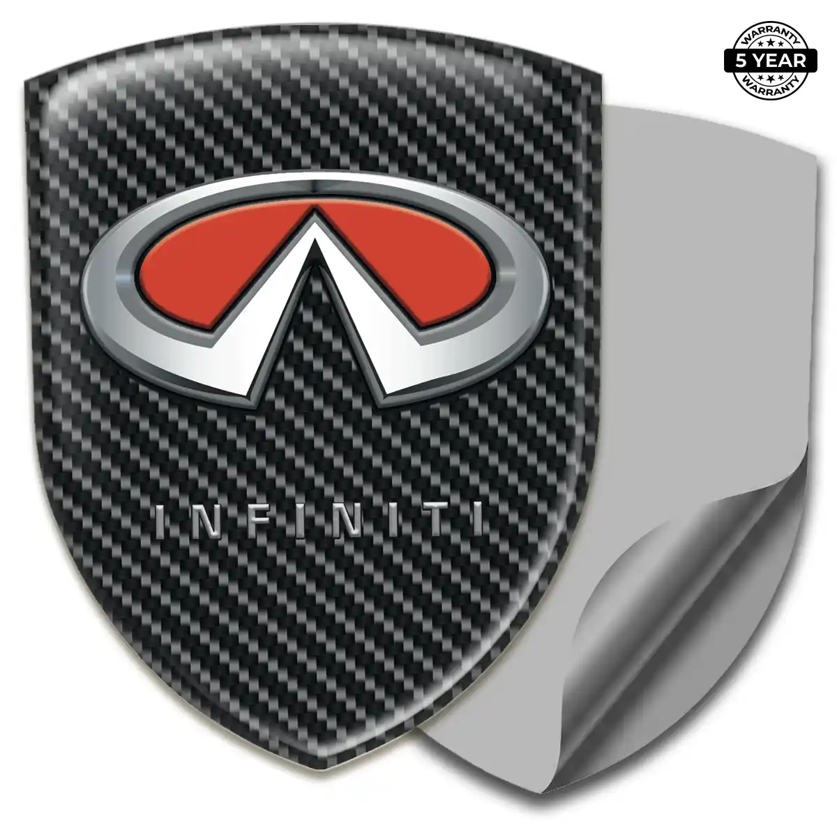 Infiniti Domed Logo Decal Opulent Line