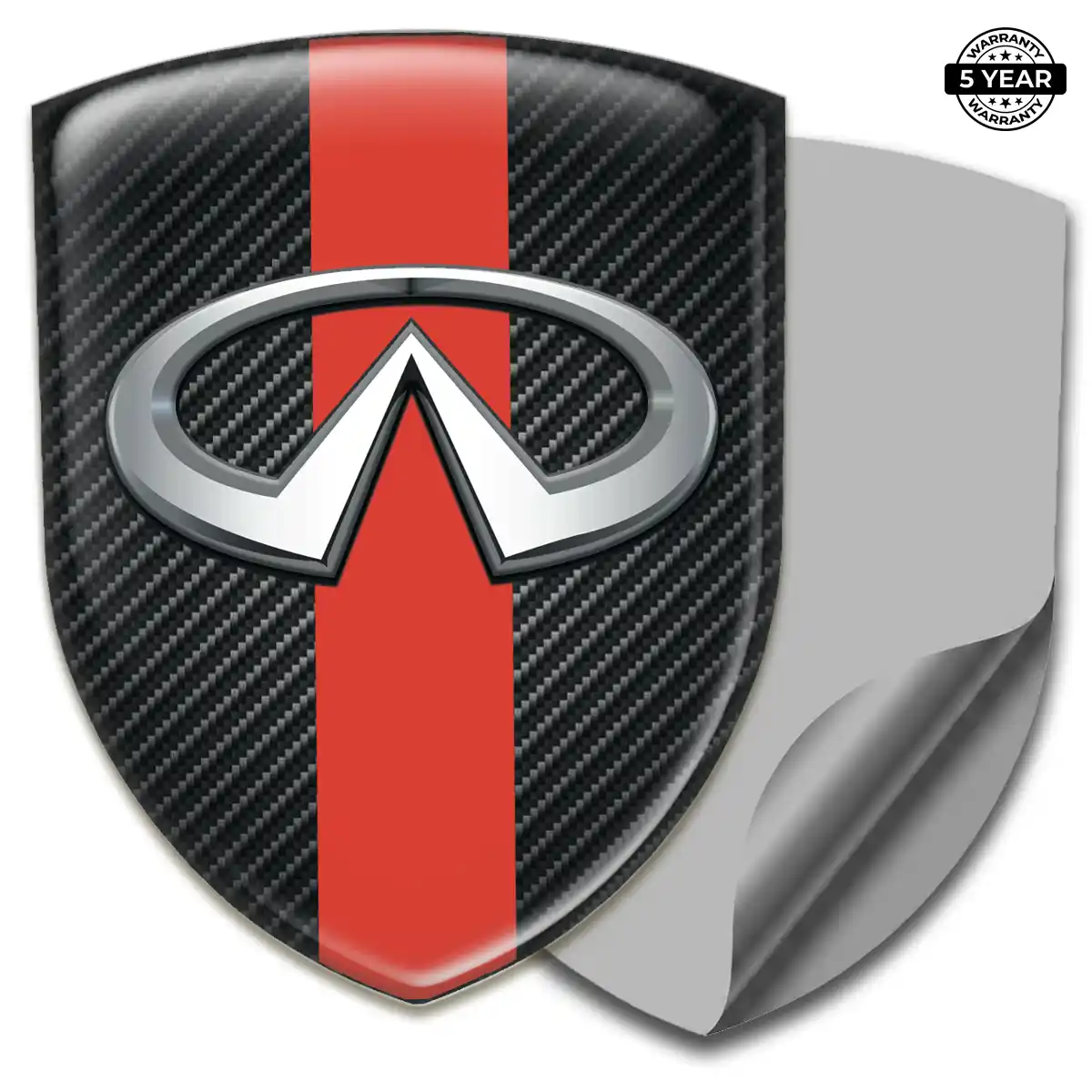 Infiniti Domed Logo Decal Performance Style