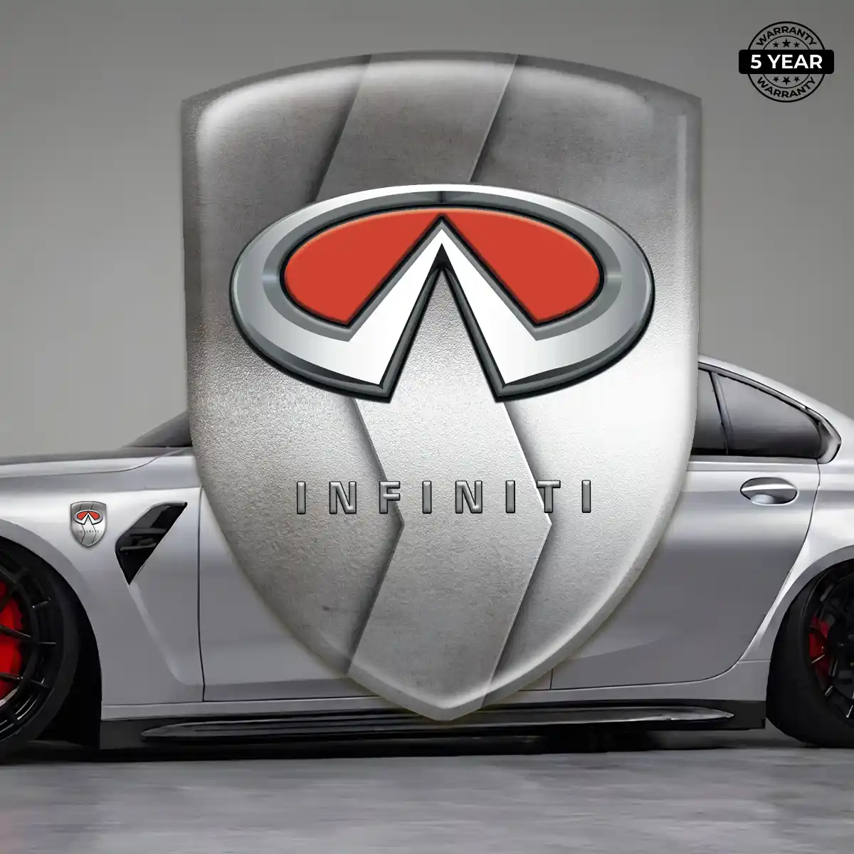Infiniti Domed Logo Decal Prestige Line