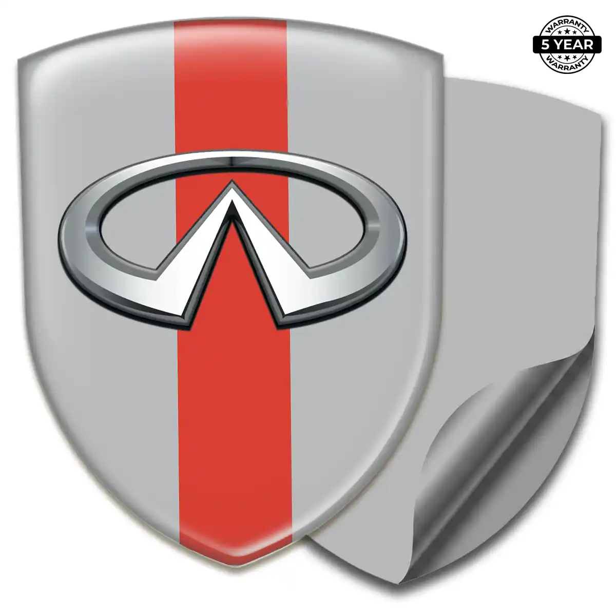 Infiniti Domed Logo Decal Prime Quality