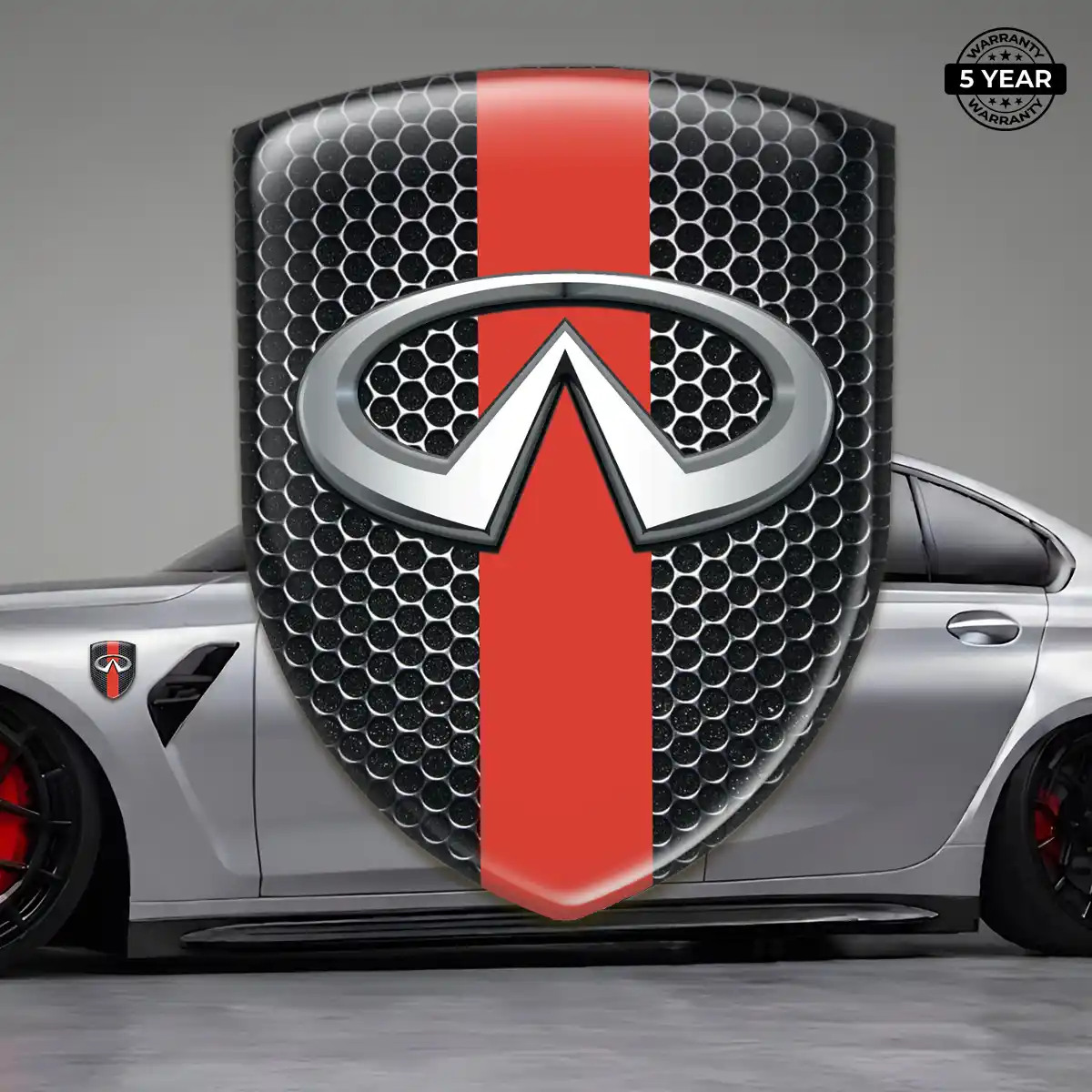 Infiniti Domed Logo Decal Street Tuning