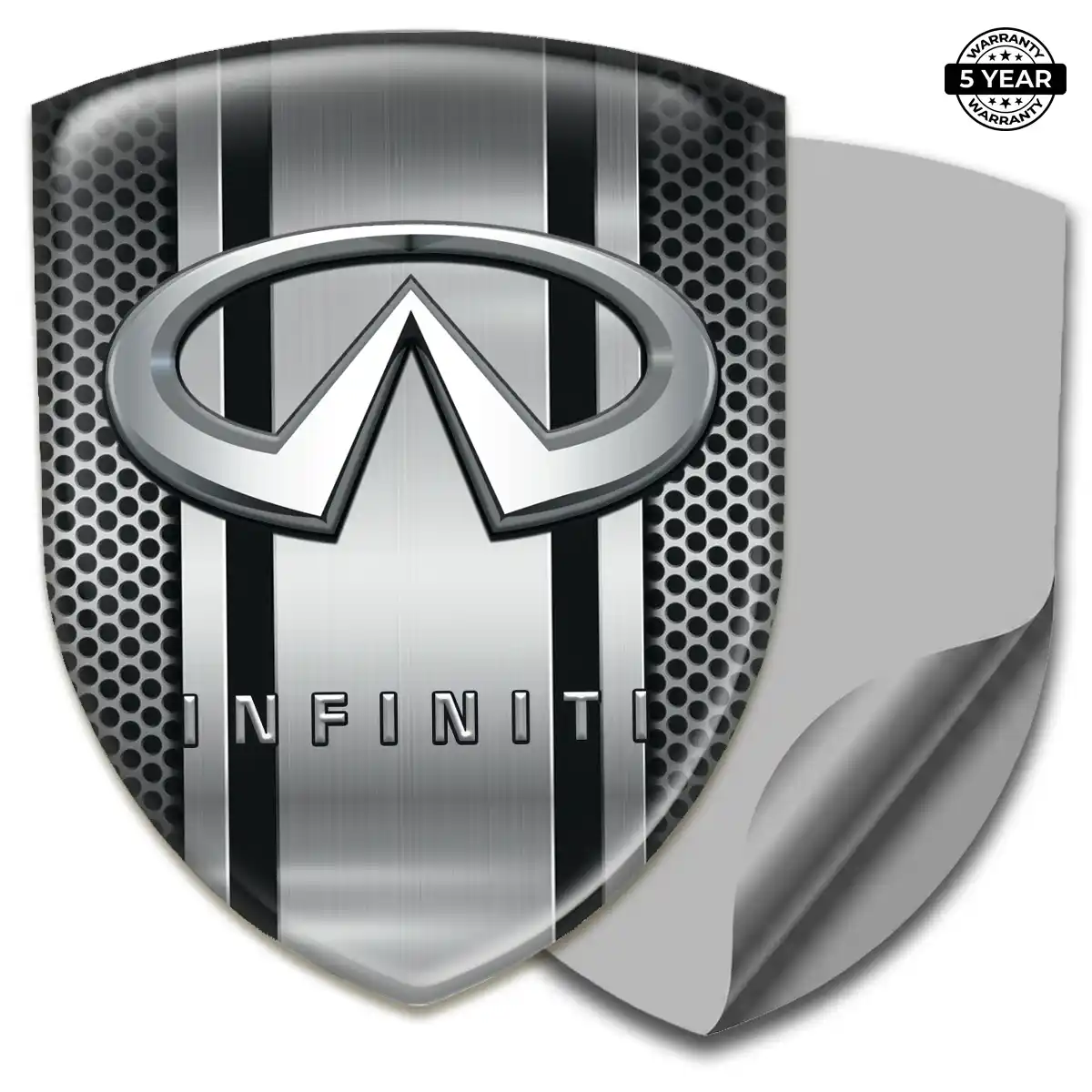 Infiniti Domed Logo Sticker Exclusive Series