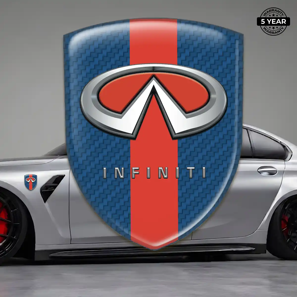 Infiniti Domed Logo Sticker Noble Edition