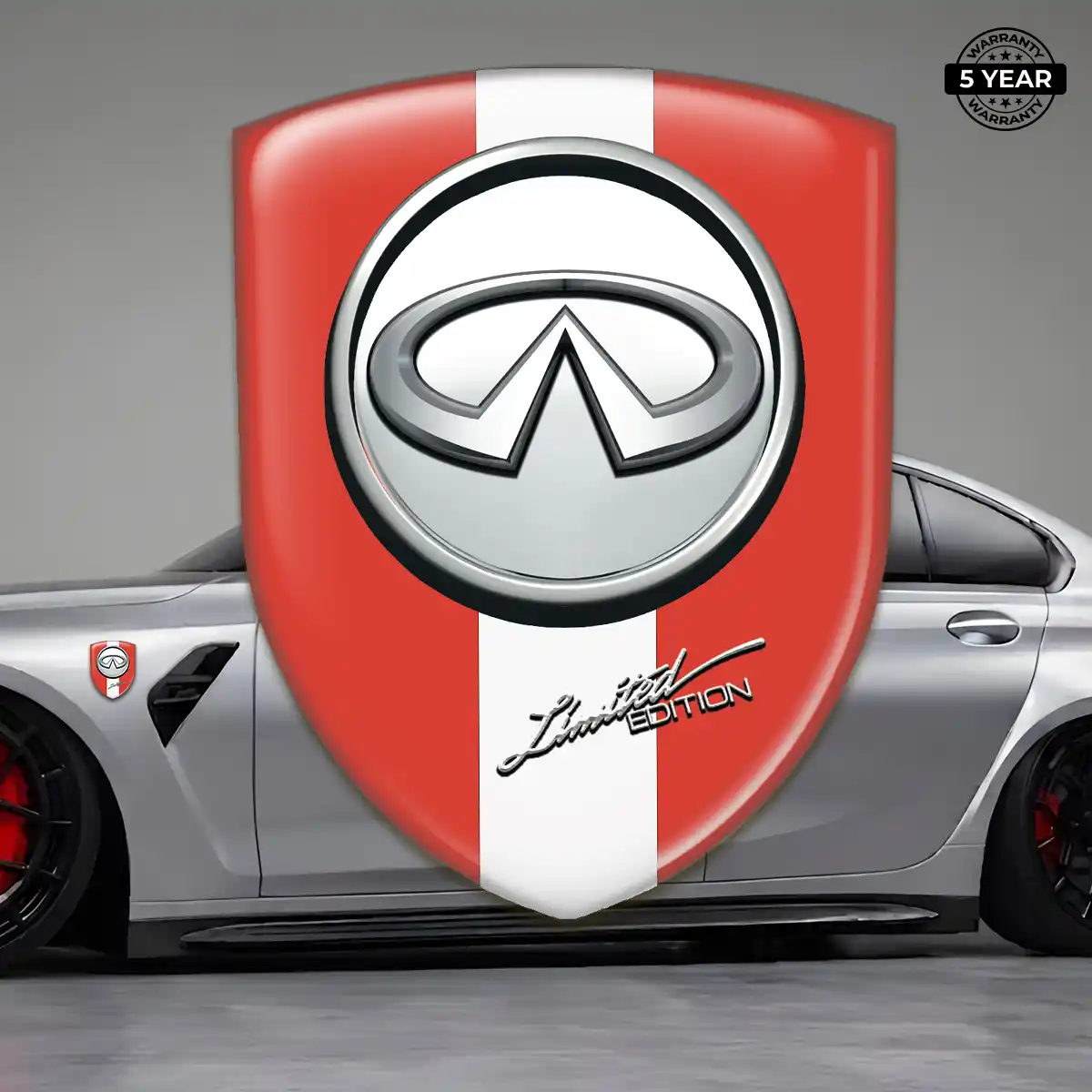 Infiniti Domed Logo Sticker Opulent Line