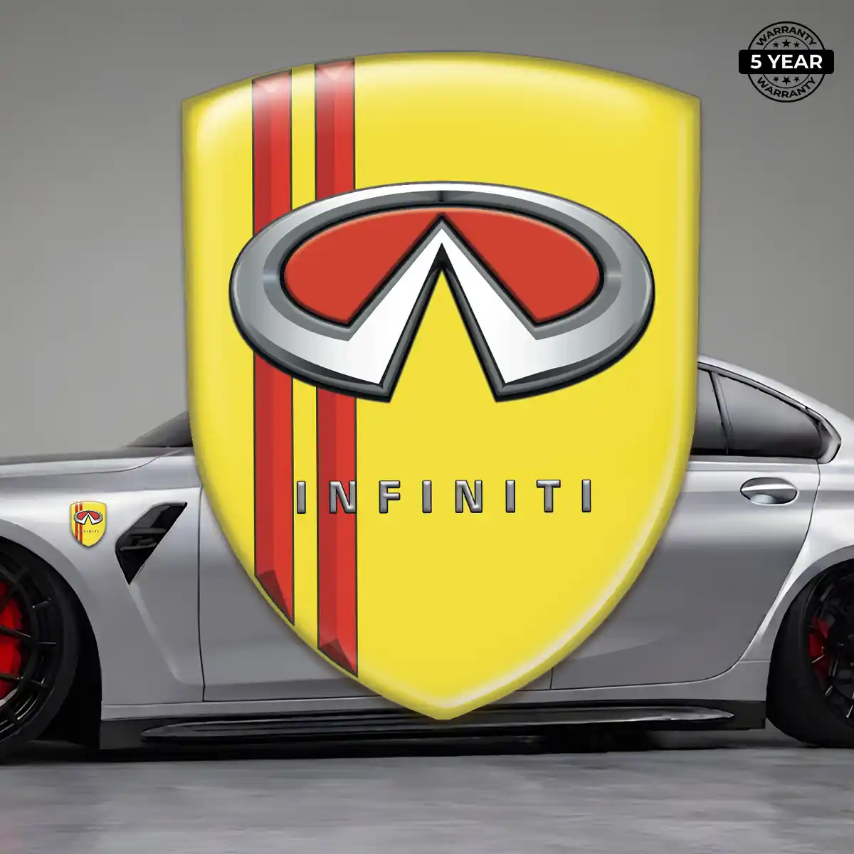 Infiniti Domed Logo Sticker Prestige Line