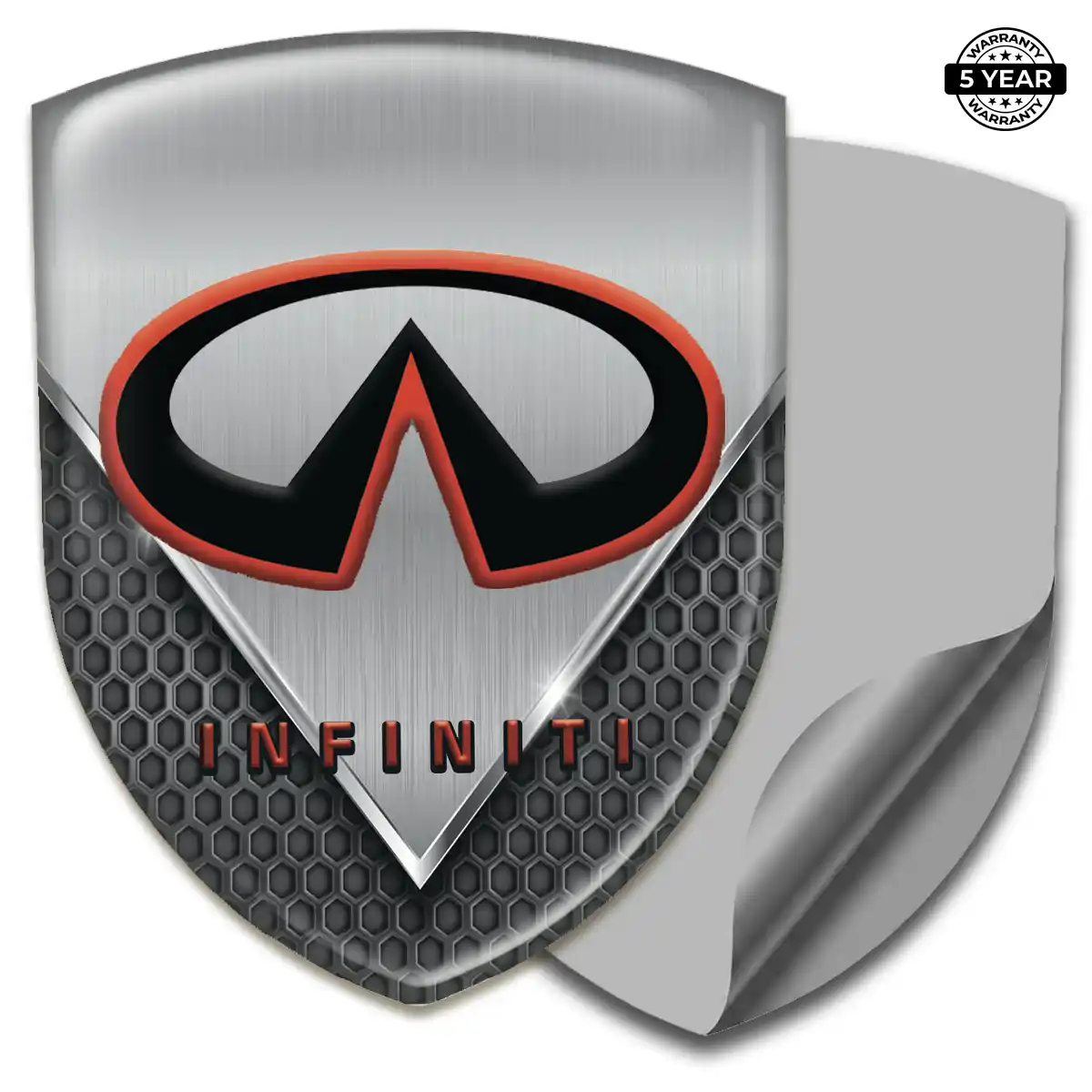 Infiniti Domed Logo Sticker Street Tuning