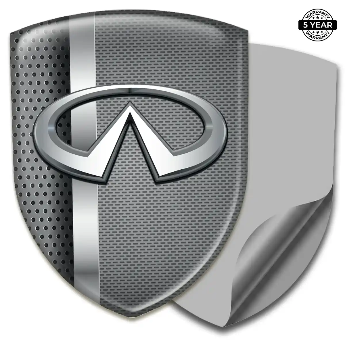 Infiniti Domed Logo Sticker Superior Craft