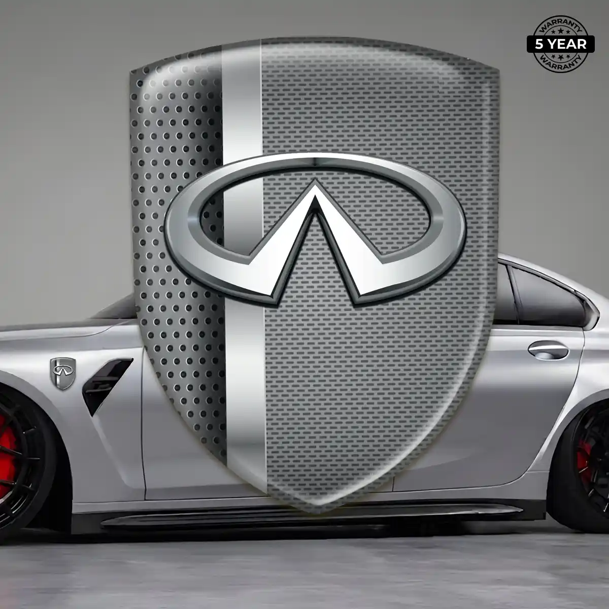 Infiniti Domed Logo Sticker Superior Craft