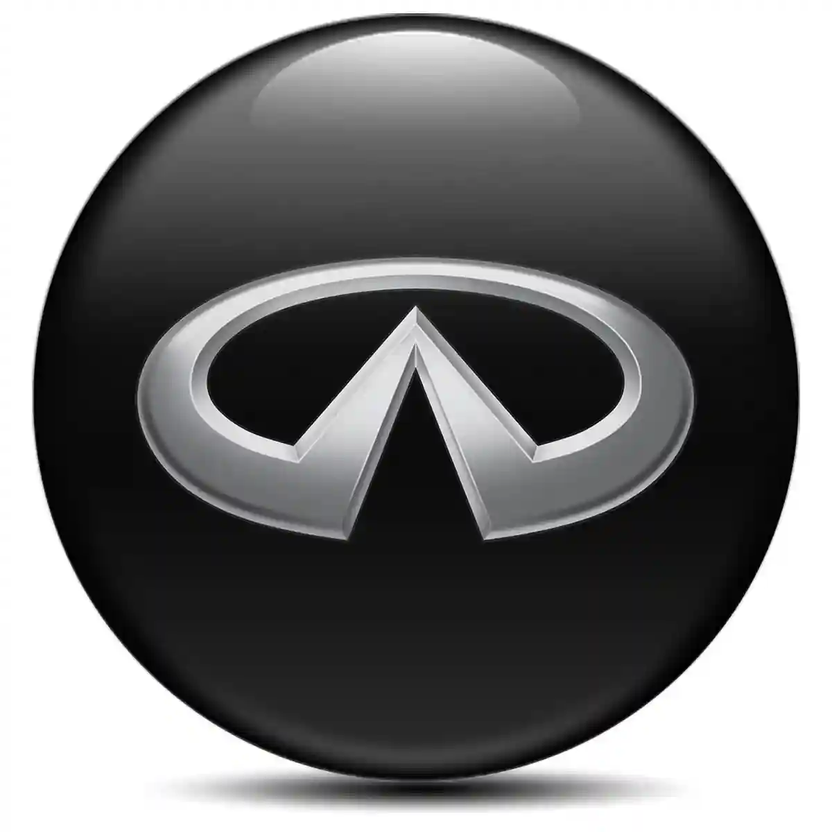 Infiniti Domed Sticker Refined Design