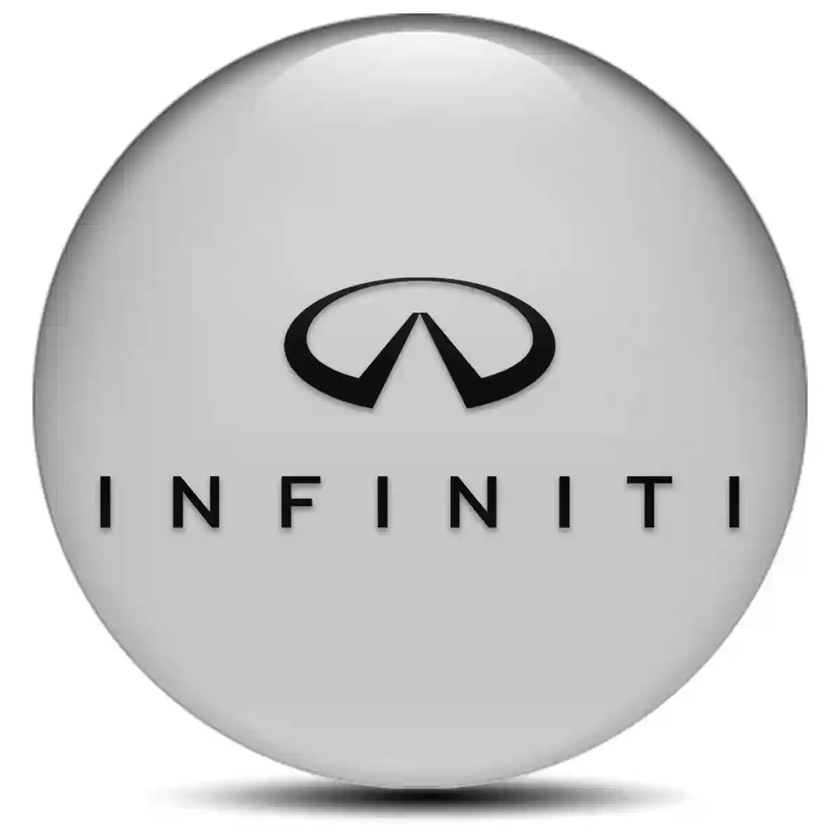 Infiniti Domed Sticker Self-Adhesive Sleek Style