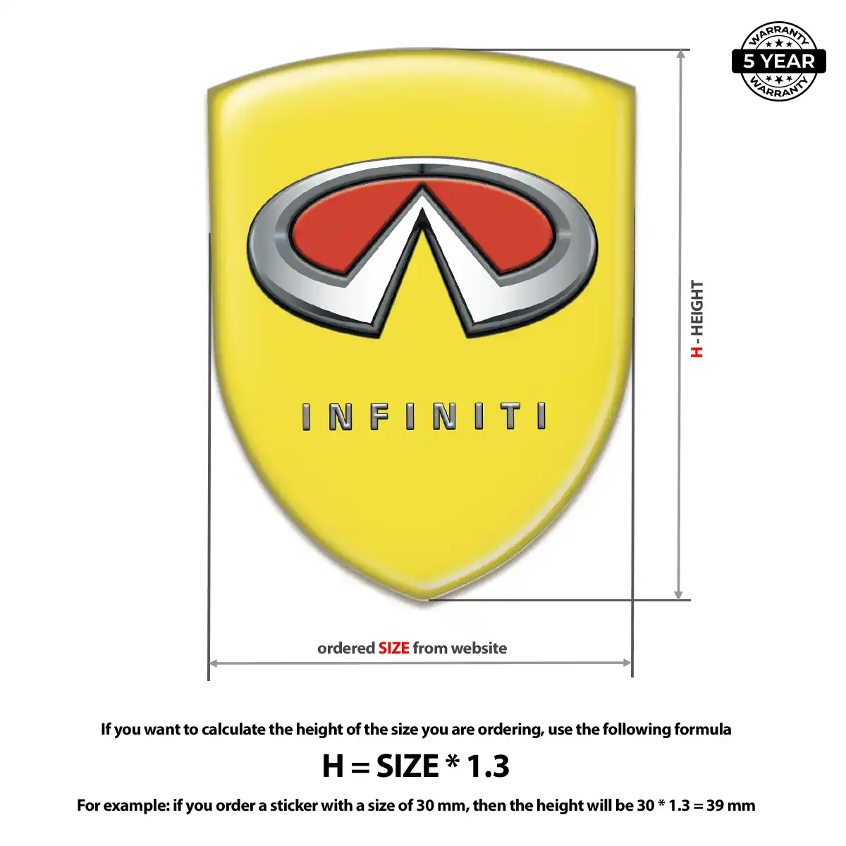 Infiniti Emblem Auto Tuning