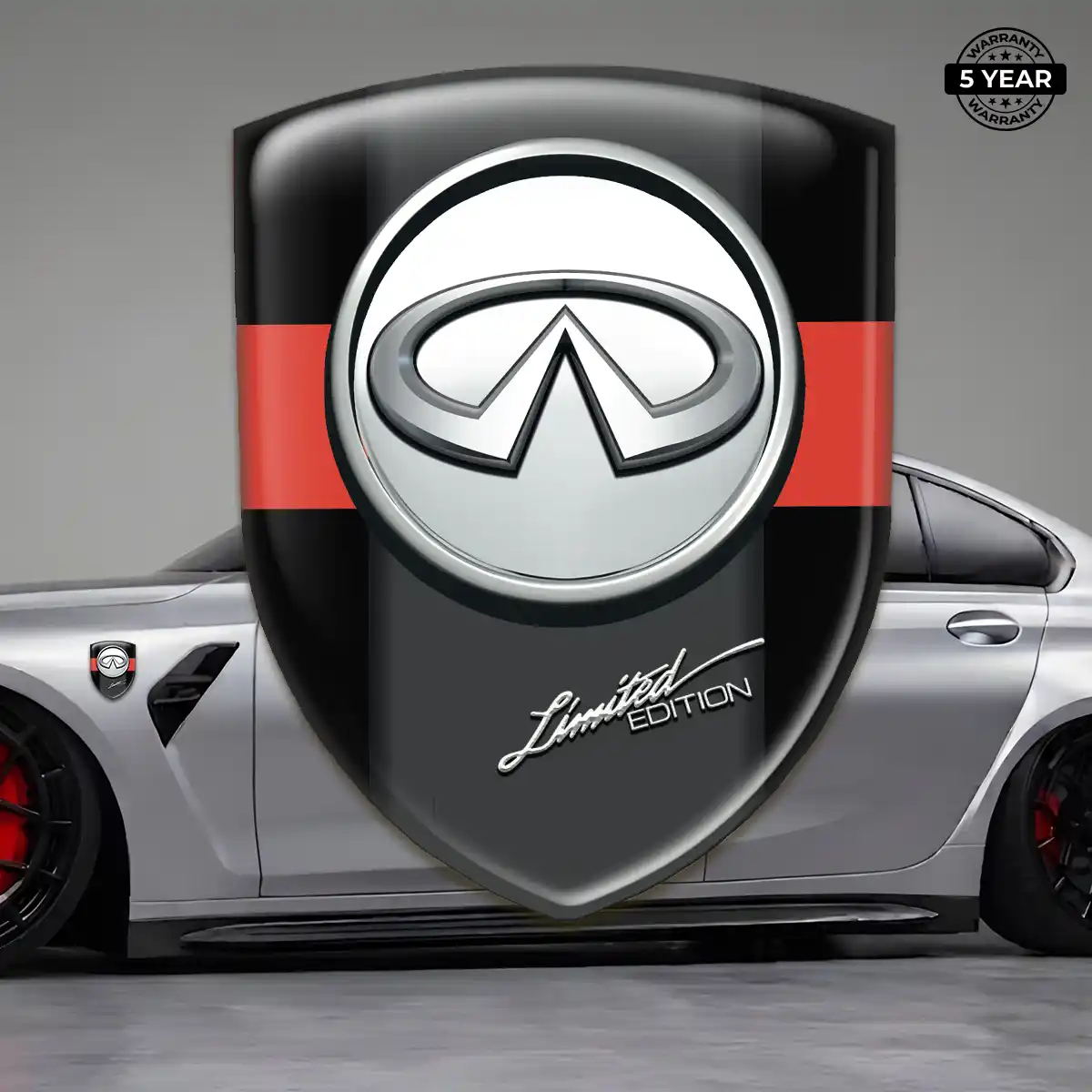 Infiniti Emblem Badge Auto Tuning