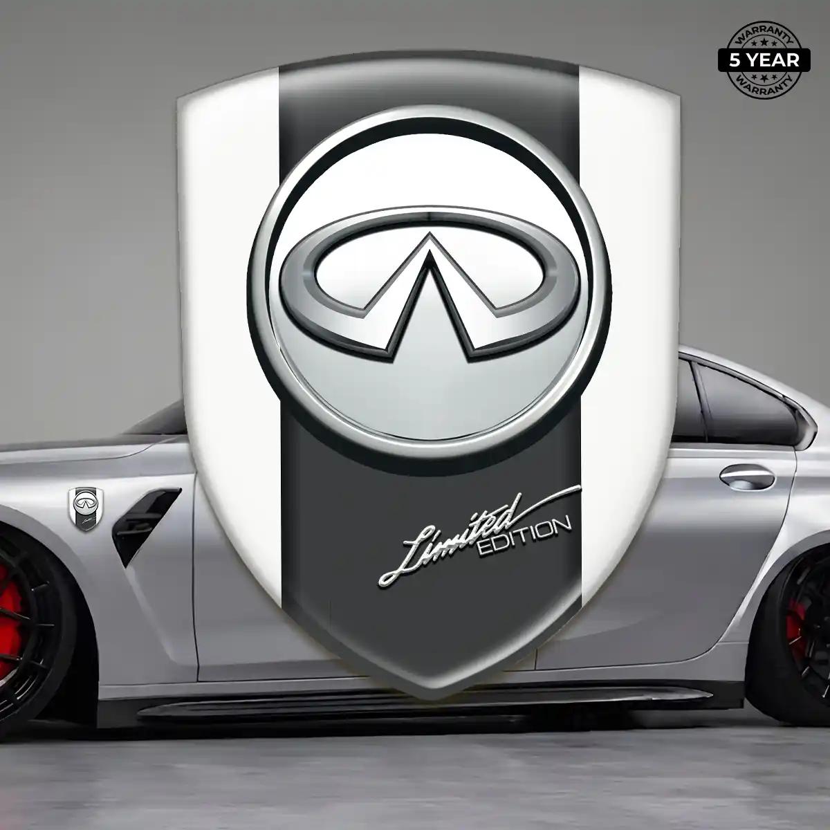 Infiniti Emblem Badge Cabin Style