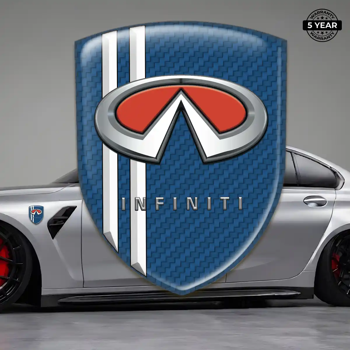 Infiniti Emblem Badge Interior Elegance