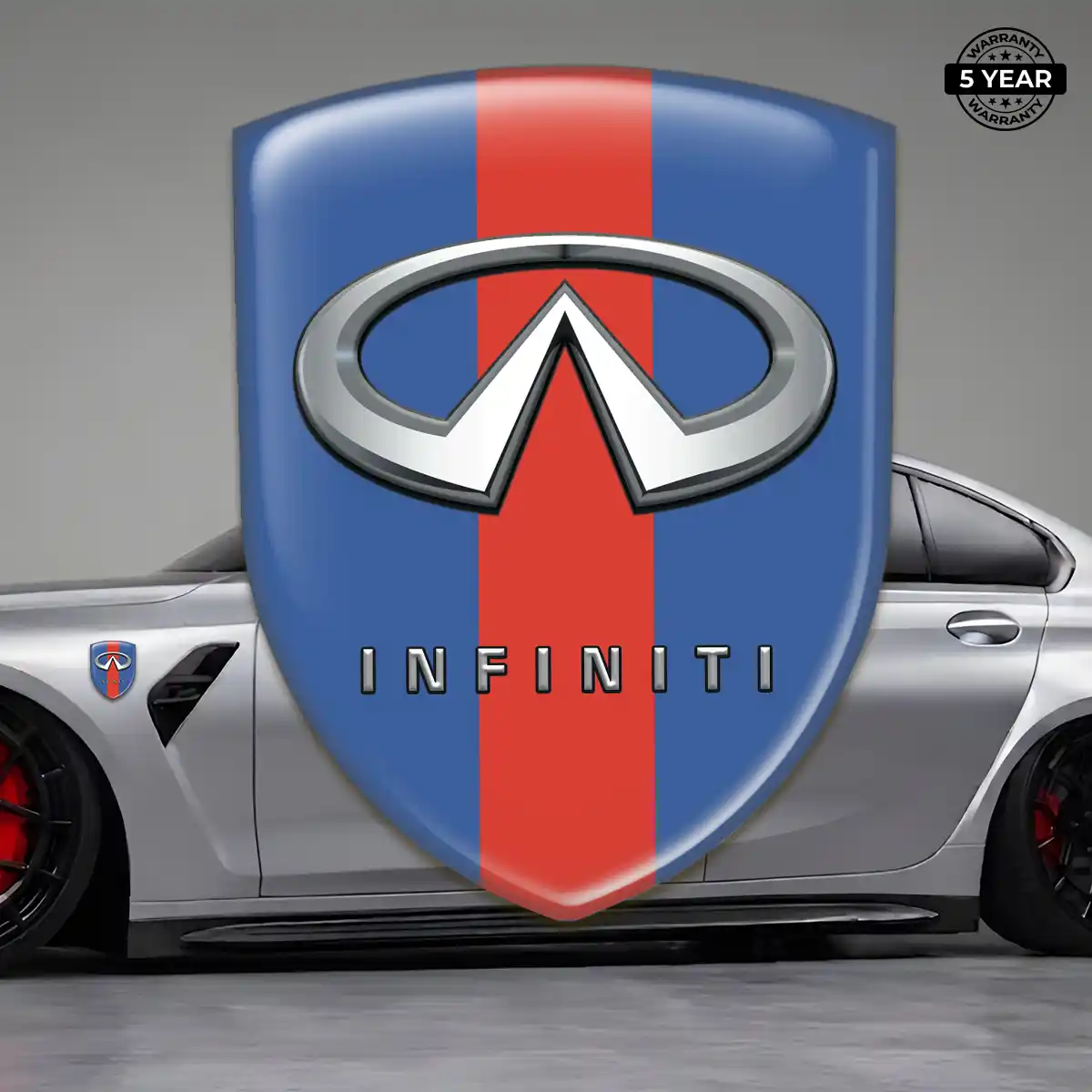 Infiniti Emblem Badge Interior Luxe