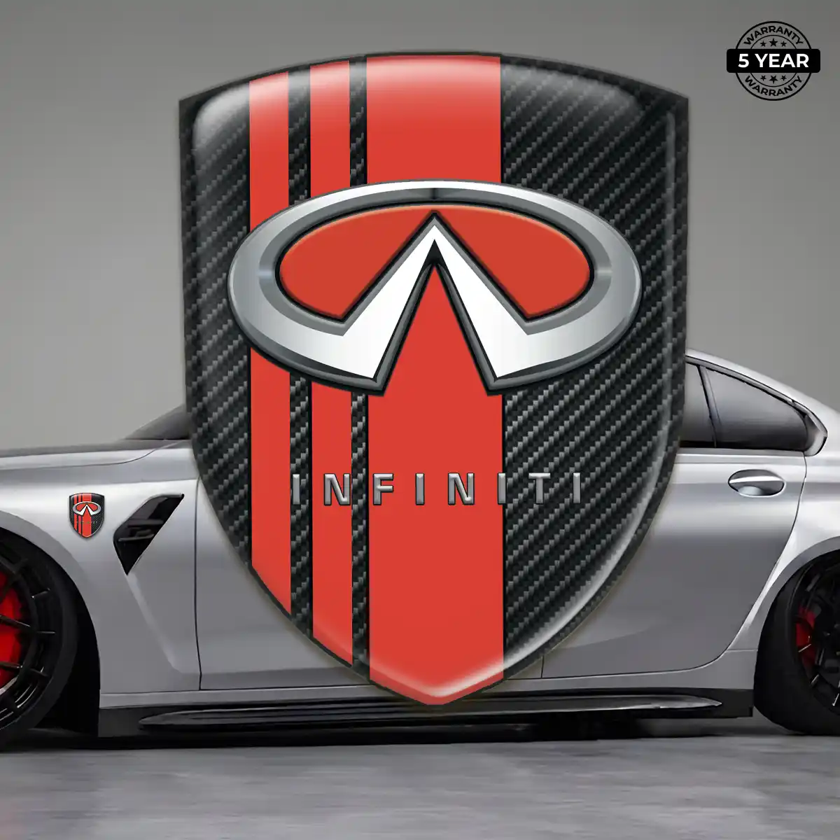 Infiniti Emblem Badge Logo Auto Tuning