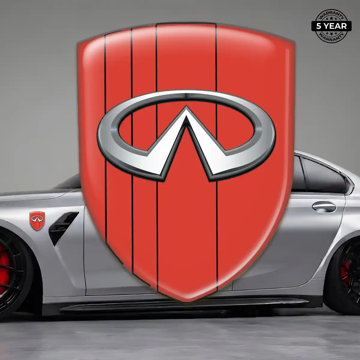 Infiniti Emblem Badge Logo Cabin Style