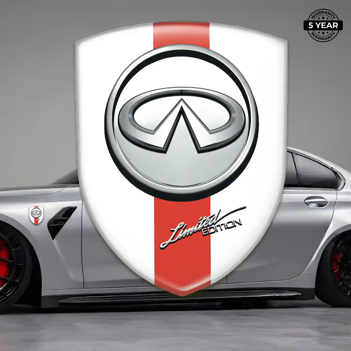 Infiniti Emblem Badge Logo Elite Finish