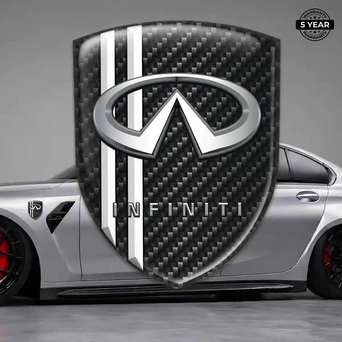 Infiniti Emblem Badge Logo Exterior Luxe