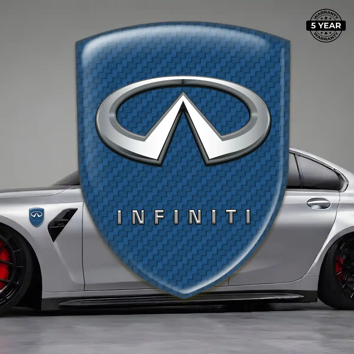 Infiniti Emblem Badge Logo Interior Elegance